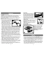 Preview for 8 page of Black & Decker Deep Dutch SK300 Series Use And Care Book Manual