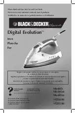 Preview for 1 page of Black & Decker Digital Evolution D5000 Quick Start Manual