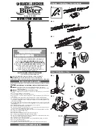 Black & Decker Dirt Buster 243920-00 Instruction Manual предпросмотр