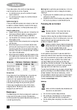 Предварительный просмотр 8 страницы Black & Decker DP240 Original Instructions Manual