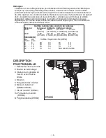 Предварительный просмотр 15 страницы Black & Decker DR260 Instruction Manual