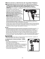 Предварительный просмотр 28 страницы Black & Decker DR260 Instruction Manual