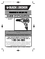 Предварительный просмотр 10 страницы Black & Decker DR350FD Instruction Manual