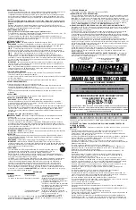 Preview for 3 page of Black & Decker DUST BUSTER CHV4802 Installation Instructions