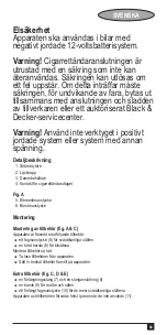 Предварительный просмотр 49 страницы Black & Decker Dustbuster ACV1205 User Manual