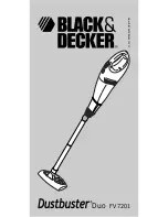 Black & Decker DUSTBUSTER DUO FV7201 Quick Start Manual предпросмотр