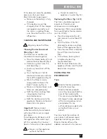 Preview for 9 page of Black & Decker Dustbuster Duo FV7201K Manual