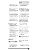 Preview for 37 page of Black & Decker Dustbuster Duo FV7201K Manual