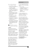 Preview for 61 page of Black & Decker Dustbuster Duo FV7201K Manual