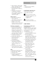 Preview for 63 page of Black & Decker Dustbuster Duo FV7201K Manual