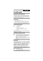 Preview for 2 page of Black & Decker Dustbuster HC4305 Manual