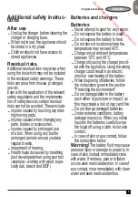 Preview for 3 page of Black & Decker Dustbuster PV1820L-QW Operating Instructions Manual