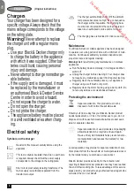 Preview for 4 page of Black & Decker Dustbuster PV1820L-QW Operating Instructions Manual