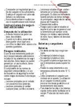 Preview for 23 page of Black & Decker Dustbuster PV1820L-QW Operating Instructions Manual