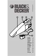 Предварительный просмотр 1 страницы Black & Decker Dustbuster wd6015n Operating Instruction