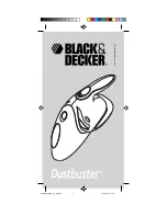 Black & Decker Dustbuster Manual предпросмотр