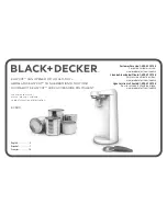 Black & Decker Easycut EC500 User And Care Manual preview