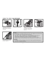 Preview for 4 page of Black & Decker Easycut EC500 User And Care Manual