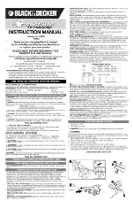 Black & Decker EDGE HOG LE750 5 Instruction Manual preview