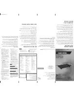 Preview for 1 page of Black & Decker EG70-CL Use And Care Book