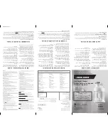 Preview for 2 page of Black & Decker EHC650 Use And Care Book