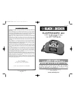 Black & Decker ElectroMate 250 User Manual preview