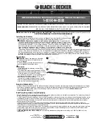 Preview for 1 page of Black & Decker EXTENDER ATM100 Instruction Manual