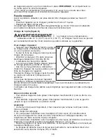 Preview for 13 page of Black & Decker FHV1080 Use Instructions