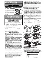 Black & Decker Fire Storm 492310-00 Instruction Manual preview