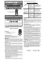 Preview for 2 page of Black & Decker Fire Storm FSSF100 Instruction Manual