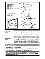 Preview for 3 page of Black & Decker Flavor Scenter Handy Steamer HS800 Use And Care Book Manual