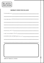 Preview for 28 page of Black & Decker FM1500 Original Instructions Manual