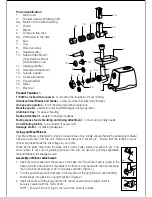 Preview for 3 page of Black & Decker FM1700 Instruction Manual