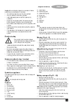 Preview for 5 page of Black & Decker FM3000 Original Instructions Manual