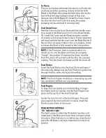 Preview for 5 page of Black & Decker FP1000 Series Use & Care Manual