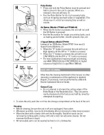 Preview for 6 page of Black & Decker FP1000 Series Use & Care Manual
