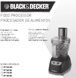 Black & Decker FP1000M User Manual preview