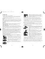 Preview for 9 page of Black & Decker FP1510 Use And Care Manual