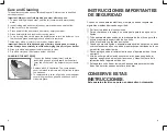 Preview for 4 page of Black & Decker FR220 Use And Care Book Manual