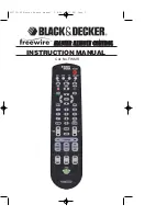 Black & Decker freewire Instruction Manual preview