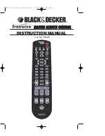 Preview for 1 page of Black & Decker freewire Instruction Manual