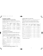 Preview for 5 page of Black & Decker FRESHGUARD VS250 Use And Care Book Manual