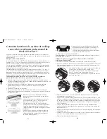 Preview for 12 page of Black & Decker FRESHGUARD VS250 Use And Care Book Manual