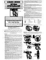 Предварительный просмотр 1 страницы Black & Decker FSD242 Instruction Manual