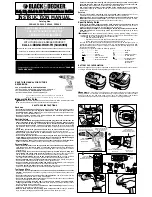 Предварительный просмотр 1 страницы Black & Decker FSD962 Instruction Manual