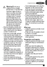 Preview for 3 page of Black & Decker FSH10SM Safety, Maintenance, Service