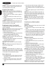 Preview for 12 page of Black & Decker FSM1605R Manual