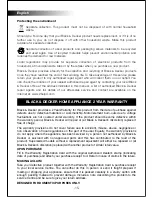 Preview for 15 page of Black & Decker FX1000 User Manual