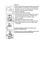 Preview for 10 page of Black & Decker FX750 Use & Care Manual