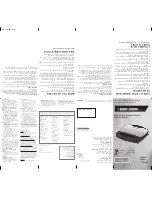 Black & Decker G605SB Use And Care Book предпросмотр